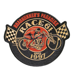 Parches bordados personalizados, parches de respaldo cosidos, sombrero bordado completo y accesorios de ropa - Product Image 5