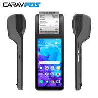 Terminal Punto de Venta (TPV) para Restaurantes, TPV Móvil de 6 Pulgadas con Impresora Térmica de 58 mm, Android 14, 8 Núcleos