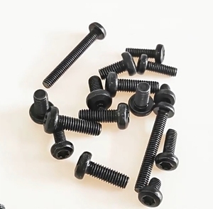 Vis mécanique à tête cylindrique torx en acier au carbone zingué noir LeGood M5X6mm - Product Image 5