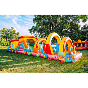 Combo commercial pour enfants, château sautant, maison rebondissante, parcours d'obstacles, activités sportives pour enfants, parcours d'obstacles gonflable à vendre - Product Image 2