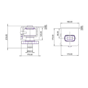 Heavy Duty Jost Type Shipping Container <b>Lock</b> Trailer Dovetail <b>Lock</b> Fastener - Product Image 5