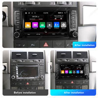 Lecteur multimédia DVD pour voiture Android, autoradio GPS, navigation, Car-play, unité principale pour VW Touareg Transporter T5 7 pouces 2004-2011