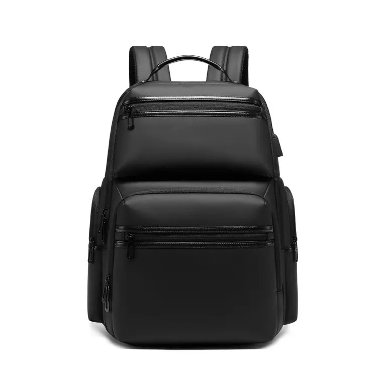 Mochila con cargador usb para hombre, Maleta impermeable para ordenador portátil de negocios