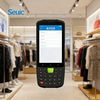 Terminal de données portable Android, lecteur de codes QR 1D 2D, scanner de codes-barres Android robuste