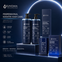 Champú y Acondicionador de Queratina Profesional, Set para el Cuidado del Cabello, Reparación Profunda, Venta al Por Mayor Directa de Fábrica OEM ODM