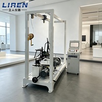Standard Compliant Intelligent EV Bike Frame Front and Rear Vibration Tester with PLC Control for Factory QC Inspection
