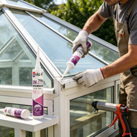 Colle en vrac résistante à la moisissure et à séchage rapide pour l'étanchéité des portes et fenêtres en verre et aluminium, mastic silicone résistant aux intempéries
