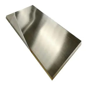 Placa de hoja de cobre para decoración, espejo de superficie pulido personalizado, 12200-0,2mm, grosor 200, GB 2285-85