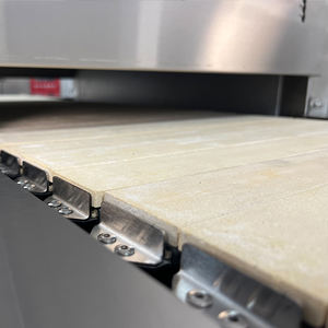 Pao pita USO COMERCIAL transportador eléctrico piedra cinturón horno restaurante 18 pulgadas sabor <span class=keywords><strong>original</strong></span> <span class=keywords><strong>pizza</strong></span> italiano transportador túnel horno - Product Image 4