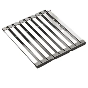 Wholesale 304 Stainless Steel Kitchen Drain Rack Bowl and Dish Storage Foldable Retractable <b>Basket</b> - Product Image 3