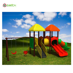 Trẻ em ngoài trời nhựa trượt thương mại thiết bị sân chơi trẻ em khuyết tật sân chơi - Product Image 6