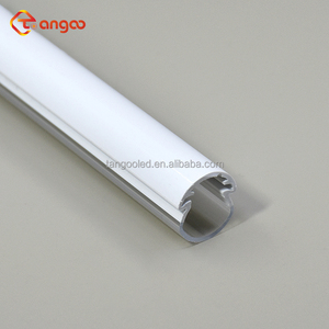 Co-đùn trong suốt và trắng T5 huỳnh quang chiếu sáng lịch thi đấu khuếch tán bìa nhựa PC Vòng kênh cho LED Strip ánh sáng - Product Image 5