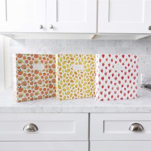 개인 조리법 책 A6 A5 A4 레시피 바인더 사용자 정의 요리 책 세트 인쇄 주방 레시피 책 카드 - Product Image 3