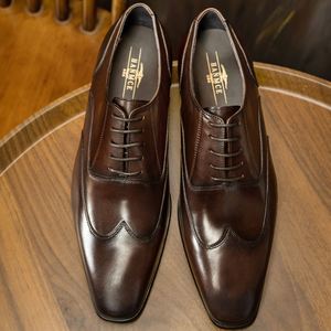 Zapatos de Vestir de Cuero para Hombre, Estilo Británico, Personalizados, de Lujo, con Punta y Correa, Casuales - Product Image 2