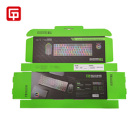 Clavier d'emballage électronique ondulé personnalisé Boîte d'emballage pour souris d'ordinateur portable