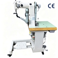 Machine à coudre les semelles de chaussures d'occasion, machine à coudre les côtés des chaussures
