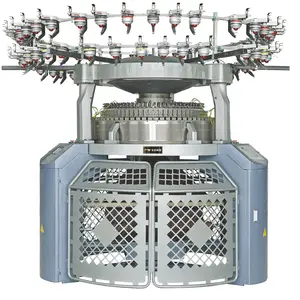 Yonthin New High Speed Double Jersey Circular Knitting Machine for Tricot Mesh Pique Fabric