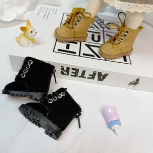 Bottes Martin pour poupées, longueur de pied 5,5 cm, pour poupées en coton de 10 cm et 20 cm, chaussures pour poupées American Girl de 14 pouces, accessoires de déguisement pour poupées - Vente chaude - Product Image 4