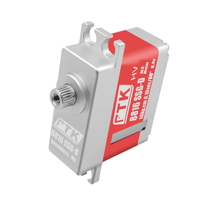 Servomoteur numérique sans balais PTK 8816 SSG-D 8.4V 16kg, transmission durable, réponse rapide pour hélicoptère à <span class=keywords><strong>turbine</strong></span> <span class=keywords><strong>RC</strong></span>, aile fixe - Product Image 2
