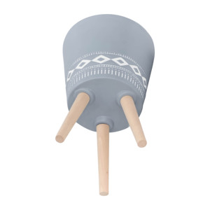 Supports de plantes modernes avec pots en résine cannelée pour plantes d'intérieur et d'extérieur, pots à fleurs ronds, décoration intérieure - Product Image 5