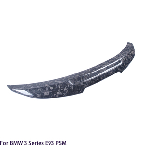For 3 Series E93&E93 M3 Convertible PSM Style Forged Carbon Fiber <b>Rear</b> <b>Spoiler</b> Trunk Wing 2006-2013 - Product Image 6