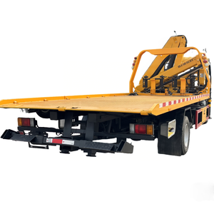 Oferta Especial: Grúa de Plataforma DONGFENG, Camión de Remolque Móvil con Grúa Articulada, Capacidad de Elevación de 5 Toneladas - Product Image 1