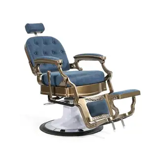 Salon Wholesale Cheap Equipments Base Stainless Haircut Barber Chair Salon Chair Hair Hairdresser Chair