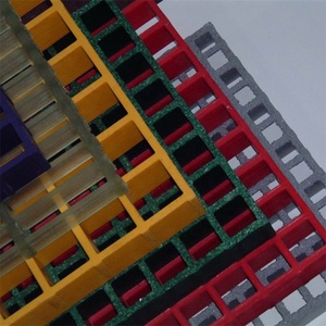 FRP Sàn Lưới lối đi gia cố nhựa FRP lưới tấm Bazan loại sơn kết thúc sàn - Product Image 2