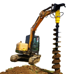 <span class=keywords><strong>Tarière</strong></span> hydraulique <span class=keywords><strong>pour</strong></span> excavatrice de 400 mm de diamètre de <span class=keywords><strong>forage</strong></span>, vis de <span class=keywords><strong>forage</strong></span> robuste <span class=keywords><strong>pour</strong></span> applications de creusement de trous profonds - Product Image 2