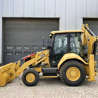 Gebrauchter Caterpillar 424 Baggerlader CAT 424-2 4WD Radbaggerlader mit Frontlader und Heckbagger