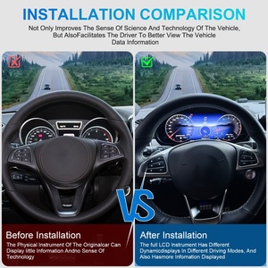 Navihua LCD Dashboard Gauge Car for Benz ML GL GLE GLS <b>Meter</b> Digital Instrument Virtual Cockpit Digital Cluster <b>Auto</b> Speedometer - Product Image 5