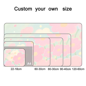 Tapis de souris de jeu en caoutchouc personnalisé avec un design de dessin animé mignon, base en caoutchouc personnalisable, tapis de souris XLL grand format pour le jeu, le bureau et l'utilisation sur ordinateur de bureau - Product Image 2