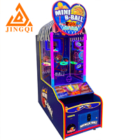 Machine de jeu d'arcade de basket-ball miniature à monnayeur, jeu de tir au basket-ball pour enfants avec récompense par tickets pour centre de jeux