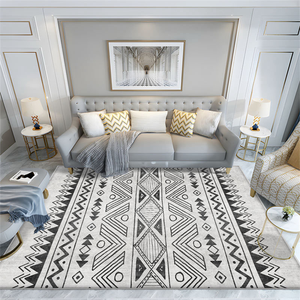 Alfombra de Oración Musulmana de Poliéster Ecológico, Fabricada a Máquina, Superficie Lisa, Base Antideslizante de Silicona, Altura de Pelo de 6mm, para el Hogar - Product Image 5