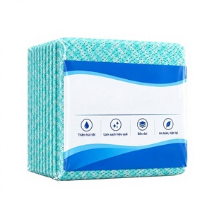 Square Waffle Pattern Nonwoven Modern Eco-Friendly Kitchen Cleaning <b>Cloths</b> Colorful Super Absorbent Washable <b>Dish</b> Rags Bulk - Product Image 1