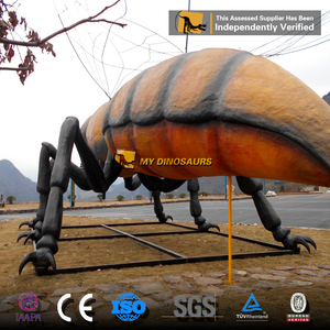 MyDino Artificial impermeable de silicona de gran tamaño insecto abeja al aire libre <span class=keywords><strong>en</strong></span> el parque - Product Image 5