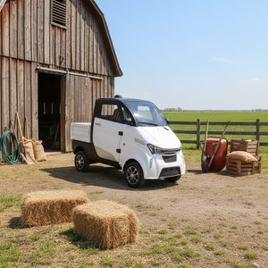 Véhicule utilitaire électrique J2-C 2026, moteur 3000W, batterie au lithium, autonomie 100 km, carrosserie fermée, charge utile 300-400 kg, vitesse maximale 45 km/h - Product Image 5