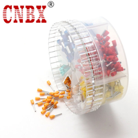 CNBX Cosses de sertissage isolées pour usage automobile, plaquées étain, type TO-JTK, pour extrémité de câble (E0508E7508 E1008)