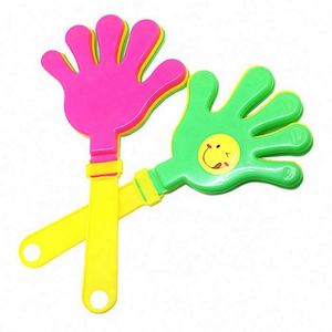 Ventilateurs en plastique de bonne qualité, logo personnalisé, promotion, claquettes à main - Product Image 4