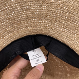 Sombrero de Rafia de Madagascar Personalizable, Estilo Crochet, para Mujer, Playa, Sol, Verano, Casual, Pesca y Viajes - Product Image 4