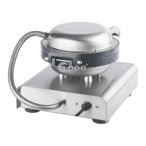 Machine à gaufres et crêpes électrique professionnelle en acier inoxydable en forme de cœur pour restaurants, commerces alimentaires, usage commercial, 5 pièces - Product Image 5