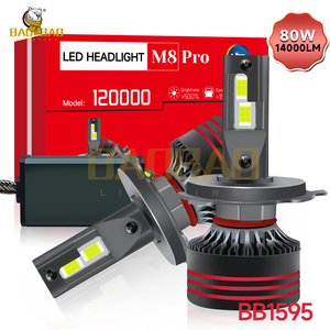 Ampoule de phare LED 7000 lumens pour voitures, faisceau bas, pour la plupart des modèles de voitures - Product Image 3
