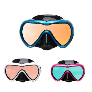 180 degrés nouveau masque de plongée de natation grande lentille <span class=keywords><strong>tuba</strong></span> équipement de plongée plongée sous-marine masque de chasse sous-marine <span class=keywords><strong>tuba</strong></span> aileron Sports nautiques - Product Image 2