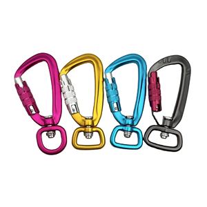 JRSGS 4kN الطيران-خطاف مقود للكلاب دوار ذاتي مع قفل تلقائي ، للتسلق واستخدام الحيوانات الأليفة - Product Image 1