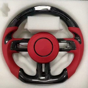 Accesorios Interiores para Automóviles, Volante de Fibra de Carbono para Ford <span class=keywords><strong>Mustang</strong></span> GT <span class=keywords><strong>Shelby</strong></span> <span class=keywords><strong>GT500</strong></span> GT350 2018 2019 <span class=keywords><strong>2020</strong></span> 2021 2022 - Product Image 4