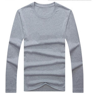 Camisetas de Manga Longa para Homens em Mistura de Algodão 180 Gsm Personalizadas por Atacado LMTL2020 - Product Image 3