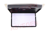 Monitor de Techo para Auto con Pantalla Táctil de 14/15.6 Pulgadas, 4+64 GB, Android 9.0, Reproductor de DVD para Asiento Trasero, Monitor Abatible Motorizado con Sistema Android
