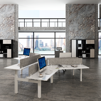 Bureau d'angle personnalisé en Chine, bureau d'étude, bureau de travail, poste de travail