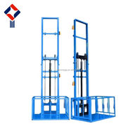 Plateforme élévatrice hydraulique pour marchandises, monte-charge vertical 500 kg, élévateur de matériaux pour usine, entrepôt, bâtiment commercial