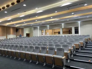 Asiento de teatro Silla de auditorio Suave y cómoda Buena elasticidad No es fácil de deformar